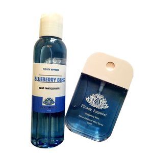 Blueberry Bliss Refillable Hand Sanitizer Combo Set